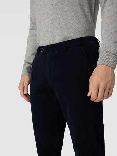 Hiltl Hose Mit Eingrifftaschen Modell Trento Marine Online Kaufen