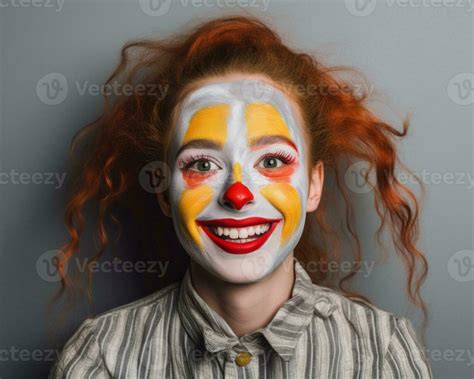 Female Clown Face