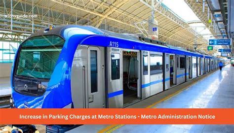 Increase In Parking Charges At Metro Stations Metro Administration