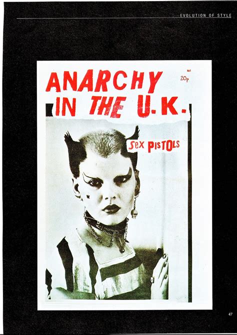 Sex Pistols Print Anarchy In The UK Original Vintage 1980s Print Etsy