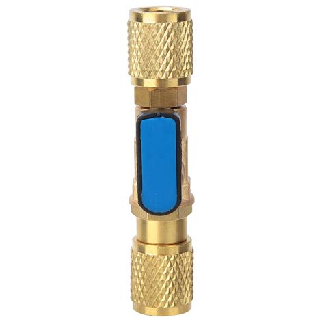 Buy Refrigerant Ball Valve Brass Air Conditioning Refrigerant Shut Off Valve Connecting To Hose