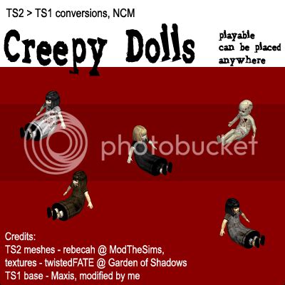 Nocturnal Market: Creepy porcelain dolls