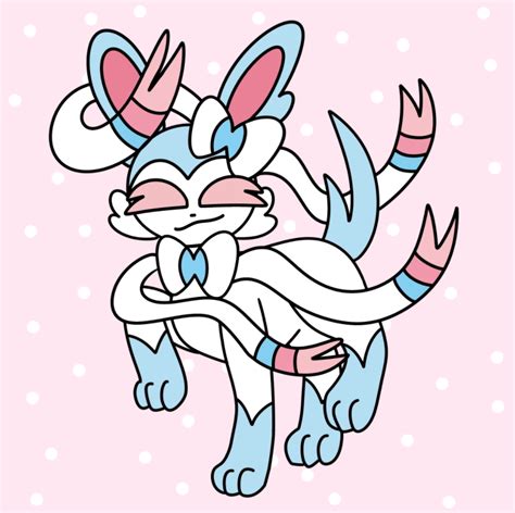 Shiny Sylveon! by MissyAfton on DeviantArt