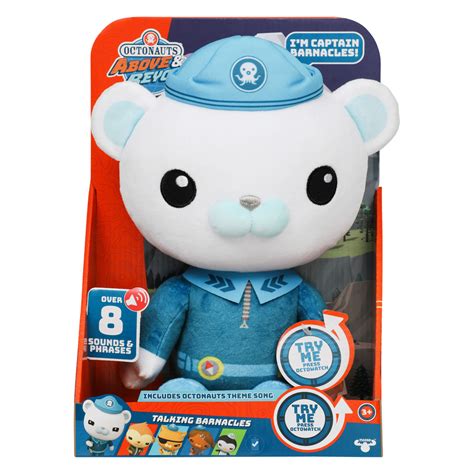 Octonauts Talking Plush Captain Barnacles Toy | Aussie Toys Online