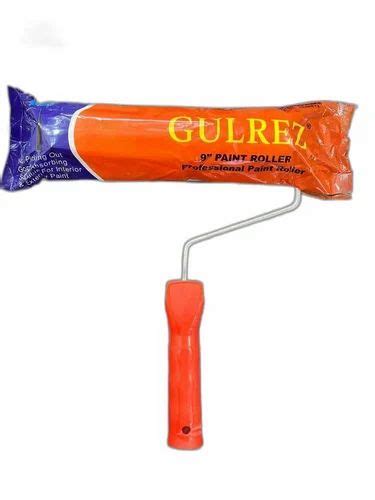 White Woven Synthetic 9Inch Gulrez Paint Roller Brush At Rs 125 In New