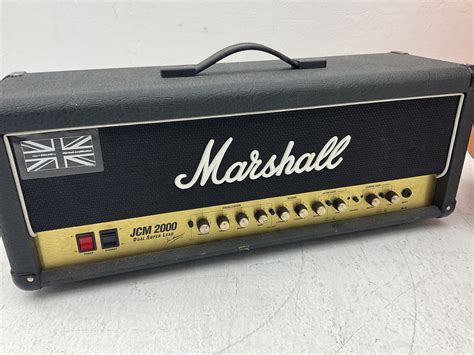 Marshall Jcm Dual Super Lead Guitar Amplifier Head And A Marshall