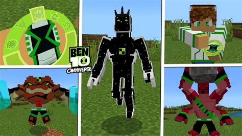 Novo Addon Do Ben Omniverse V Para Minecraft Youtube