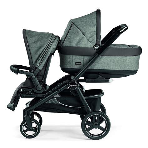 Peg Perego Pop-Up Seat for Team, Duette and Triplette Strollers, Terracotta