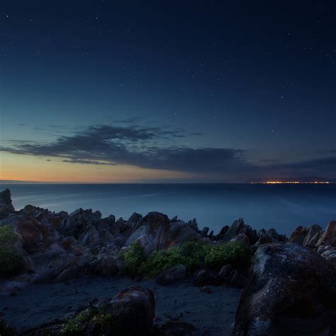 2048x2048 South Africa Ocean Night Ipad Air ,HD 4k Wallpapers,Images