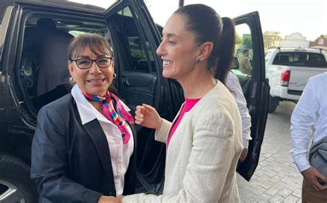 Esther Mejía felicita a Claudia Sheinbaum por triunfo en encuesta de