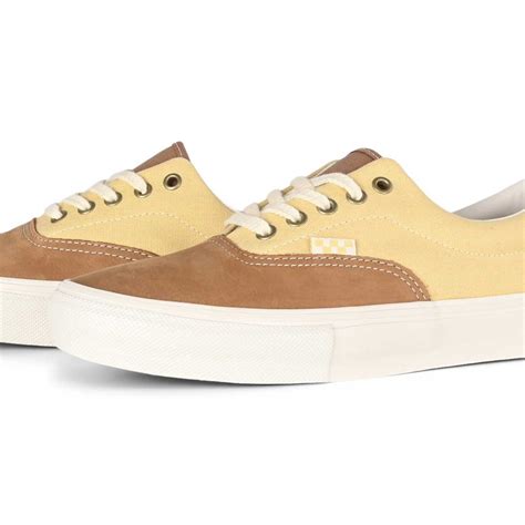 Vans Era Pro Skate Shoes Nubuckcanvas Brown Supereight