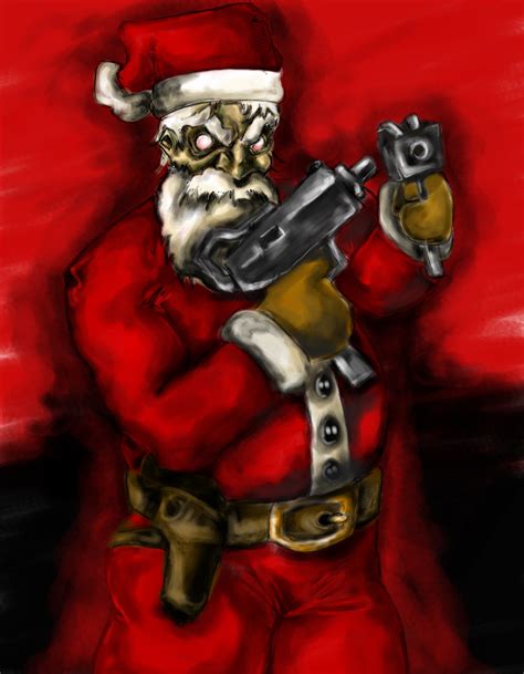 Evil Santa by DanteTDH on DeviantArt