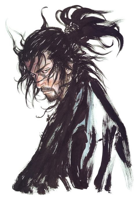 Vagabond Miyamoto Musashi Manga Art Samurai Art Anime