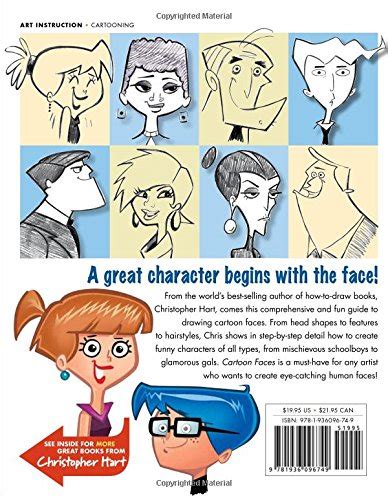 Cartoon Faces How To Draw Heads Features And Expressions Miller Pads And Paper