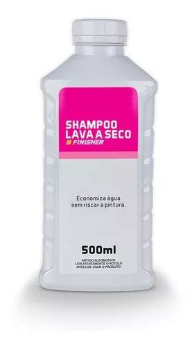 Shampoo Lavar A Seco - Shampoo Lava A Seco Auto Finisher 500ml Produto Concentrado | MercadoLivre