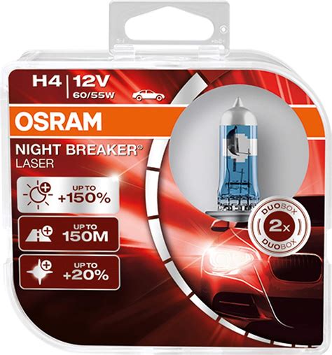 Osram Night Breaker Laser H Di Luce In Lampada Alogena Per