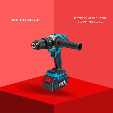 Jual MESIN BOR CORDLESS BOR MESIN ELEKTRIK BRUSHLESS IMPACT DRILL