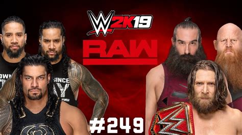 WWE 2k19 Universe Mode Episode 249 Raw YouTube