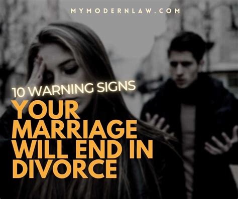 10 Warning Signs Your Marriage Is Headed For Divorce What To Look Out