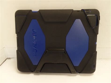 Griffin Technology Survivor Case For IPad 2 3 4 Black Blue With