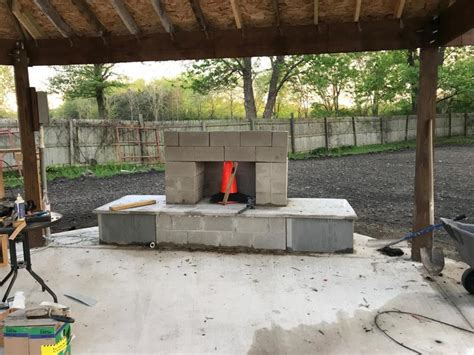 Outstanding Cinder Block Fire Pit Design Ideas For Outdoor