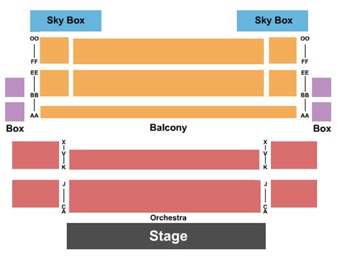 Merced Theatre Tickets & Seating Chart - Event Tickets Center