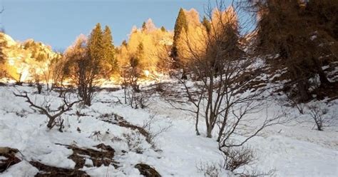 Escursionista Scivola Per Metri In Un Canalone Sul Monte Cadria