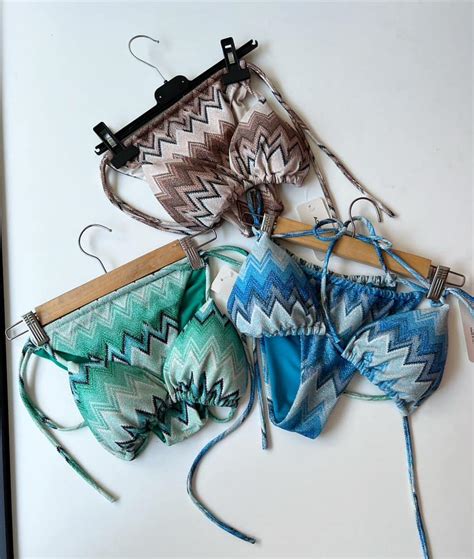 Kupaći kostim Bikini cik cak mint LOVELY