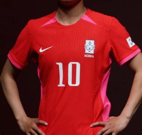 Camisas da Seleção Feminina da Coréia do Sul 2023 Nike Copa do Mundo