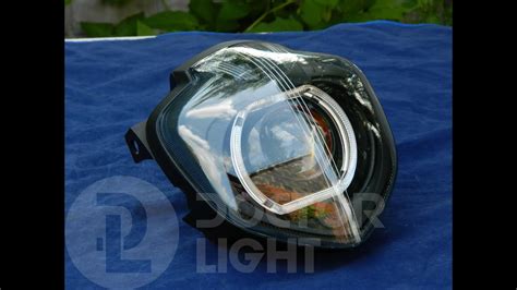 Yamaha Fz Naked Reflektor Full Led Nowy Klosz Soczewka Bi Led Oraz