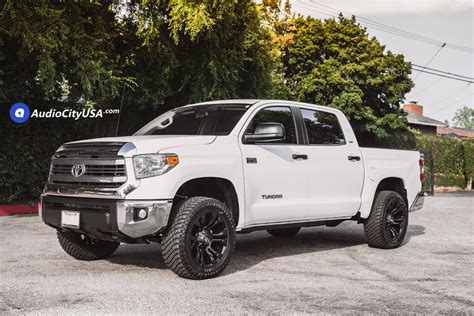 Fuel Off Road Wheels D Vapor Matte Black Rims For Toyota Tundra