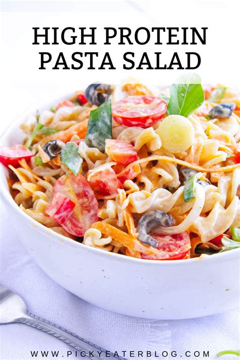 High Protein Pasta Salad High Protein Pasta Protein Pasta Protein