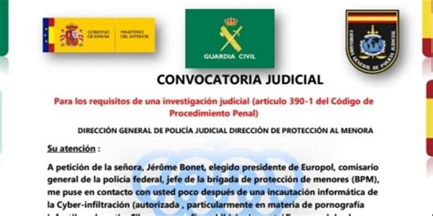 La Guardia Civil Alerta De Emails Suplantando Su Identidad