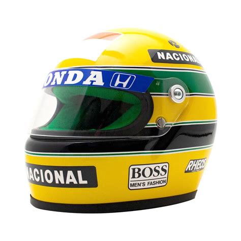 Ayrton Senna Collection Mini F1 Helmet 1990 1:2