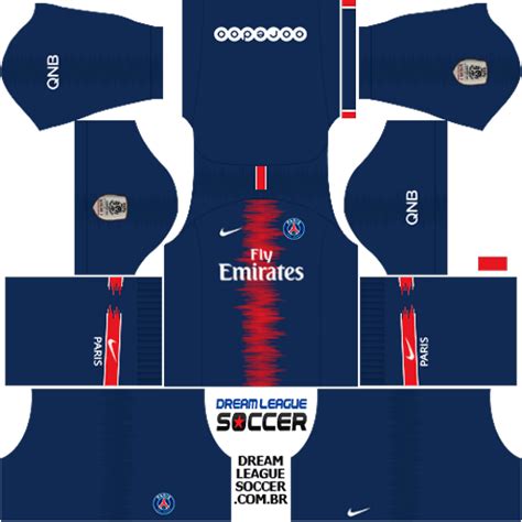 Kit PSG 2018 2019 Dream League Soccer Kits 512512 DLS 2020 Kits