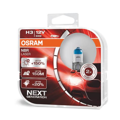 Lâmpada H3 Osram Night Breaker Laser - Osram