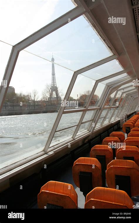 View of Eiffel Tower from a cruise boat Stock Photo - Alamy