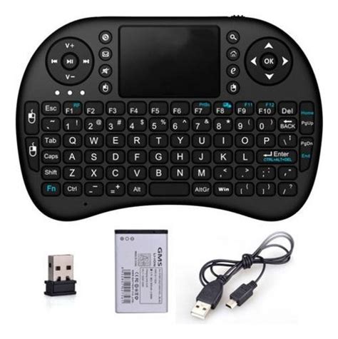 Mini Teclado Wireless Touch Celular Pc Android Tv Smart Un