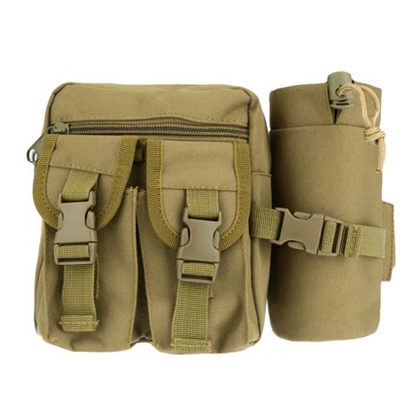 Bolsa tática militar para viagem para homens e mulheres cinto para