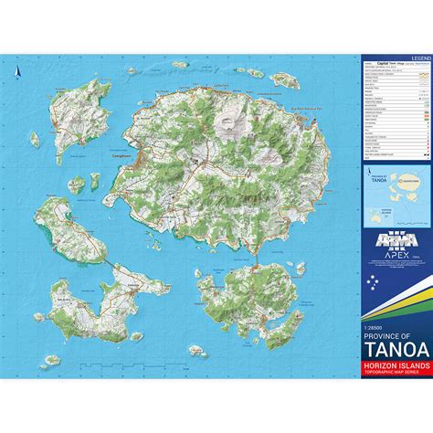 Arma 3 Apex Printed Map Bohemia Interactive