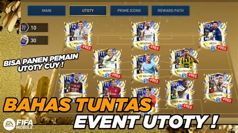 Pembahasan Event Utoty Cara Mendapatkan Pemain Utoty Gratis Fifa Mobile