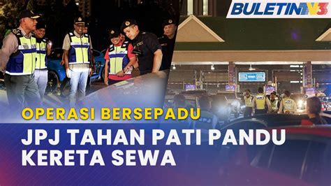 OPERASI BERSEPADU PATI Pandu Kereta Sewa Dari Pulau Pinang Ditahan