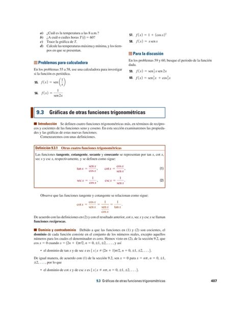 Trigonometr A Del C Rculo Unitario Autor Cimat Pdf