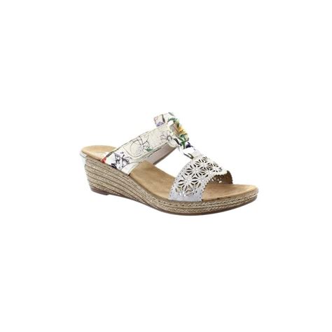 Rieker Wedge Mule Sandal Womens From Westwoods Uk