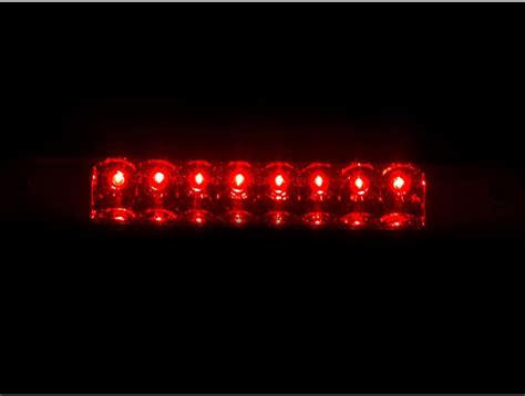 Anzo Smoked Black Led Third Brake Lights Realtruck