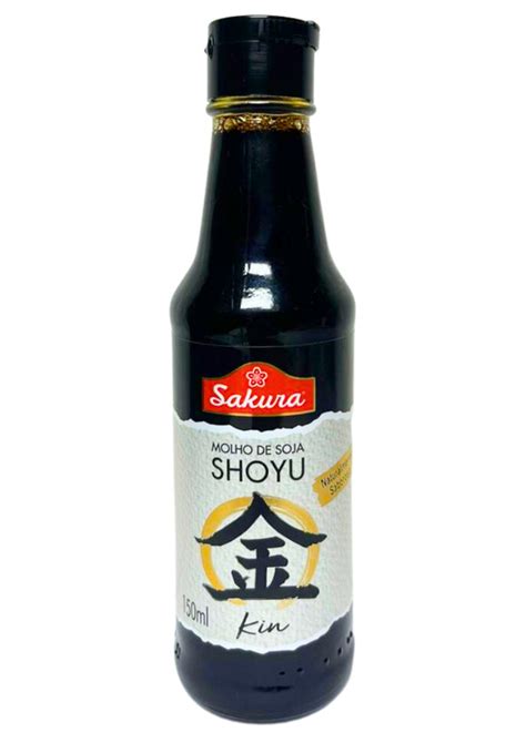 Molho De Soja Shoyu Kin Ml Sakura Casa Bueno Mercado Oriental