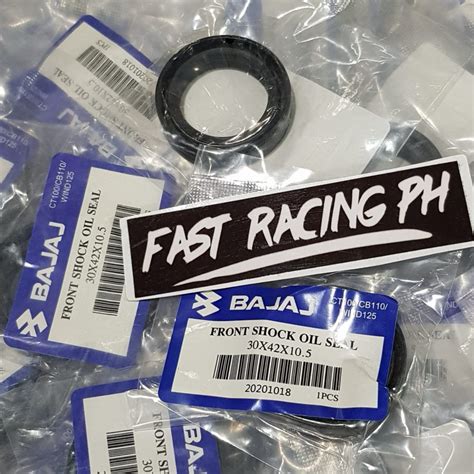 BAJAJ FRONT FORK TELESCOPIC OIL SEAL 30 42 10 5 Shopee Philippines