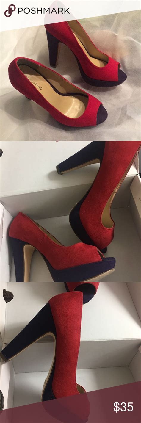 🆕 Red Suede Heels - | Red suede heels, Heels, Suede heels