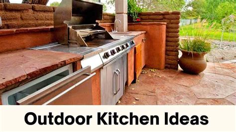 Exciting Outdoor Kitchen Ideas To Ignite Your Summer: Transform Your ...