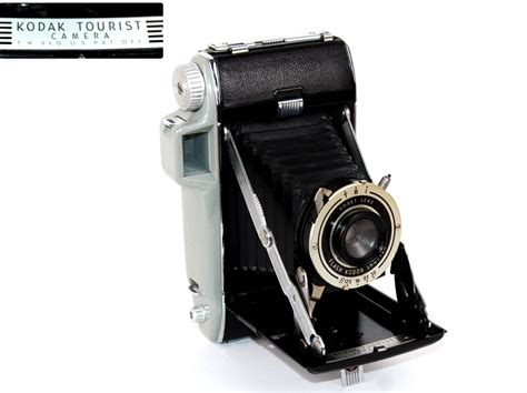 1948 Kodak Tourist Folding Camera Last Folding Roll Film Camera